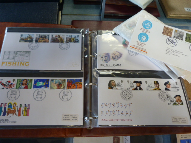 2 books of first day covers etc.