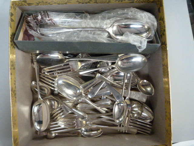 Quantity of silver plated cutlery - Image 2 of 3