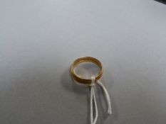 A 22ct Wedding Ring
