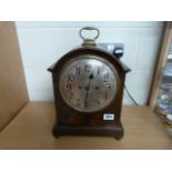 An Edwardian bracket clock