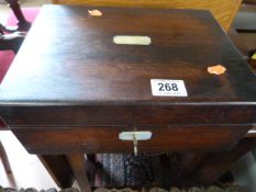 Victorian Rose wood jewellery Box