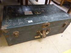 Large vintage suitcase