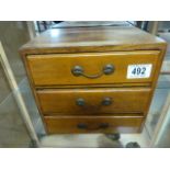 An apprentices Chest of drawers