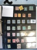 An album of Australian stamps from varying provinces