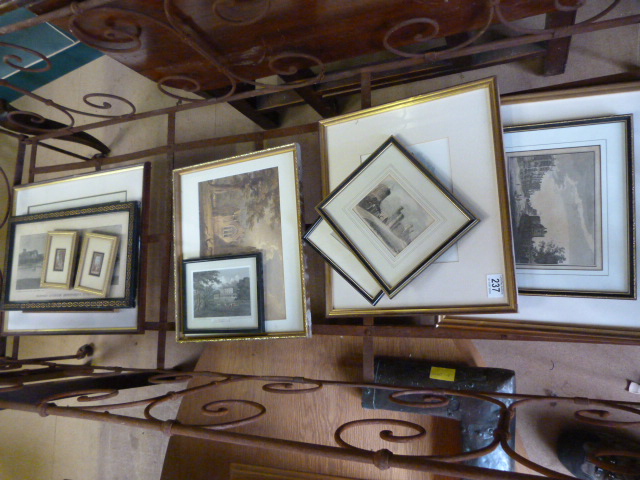 A Quantity of antique prints - Image 2 of 3