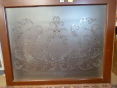 Acid Etched Glass - From the Dolphin Lounge Bar (Beer)