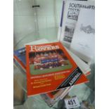 Quantity of 1960's football programmes