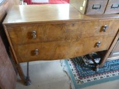 Art deco chest of two drawers