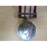 A Naval General Service Medal, George VI issue, with bar `Yangtze 1949` to SSX660900 D W Cottam able