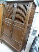 A large oriental cupboard/dresser