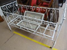 Victorian cast iron cot/bed