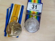 2 WW1 medals presented to Sapper G Stedman, Royal Engineers