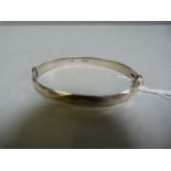 Hallmarked silver G J Ltd bracelet ( no safety chain)