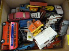 A quantity of Corgi cars - one box