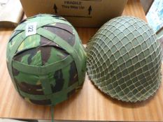 2 Army helmets