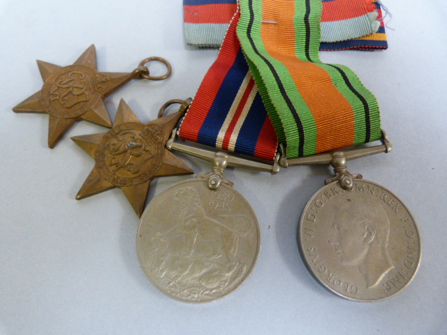 Set of four WW2 medals- Defence medal, war medal, 1939-45 star and Burma star - Image 3 of 5