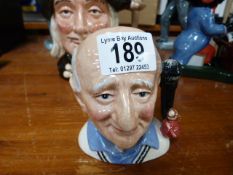 A Royal Doulton character jug "Johnners" Brian Johnstone HN 7018, Ltd edition 1939/9500