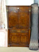 A cupboard on chest with egyptian decoration