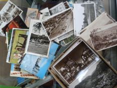 Small quantity of postcards