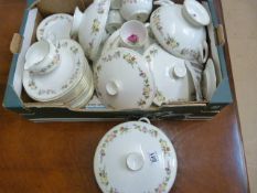 A Wedgwood part dinner and tea service - Mirabelle