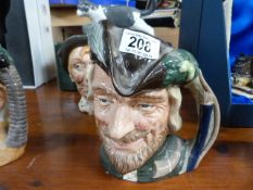 A Royal Doulton character jug of 'Robin Hood'