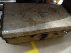 An early Military trunk