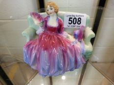 A Royal Doulton figure "Sweet and Twenty" (HN1589) - very small chip to foot