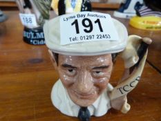 A Royal Doulton figure of Dickie Bird MBE