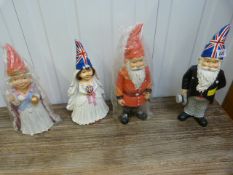 Various Gnome figures