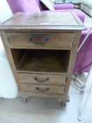 A French bedside cabinet