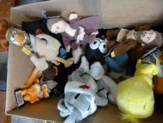 A quantity of Toys to include Beanie Babies and Star Wars