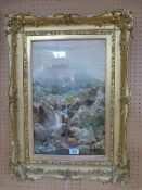 A watercolour of Dartmoor signed W Morrish