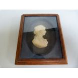 A James Tassie wax silhouette of Mrs Stewart of Edi nburgh