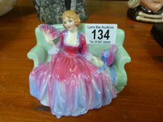 A Royal Doulton figure "Sweet and Twenty" (HN1589) - very small chip to foot