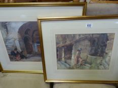 Two William Russell Flint prints