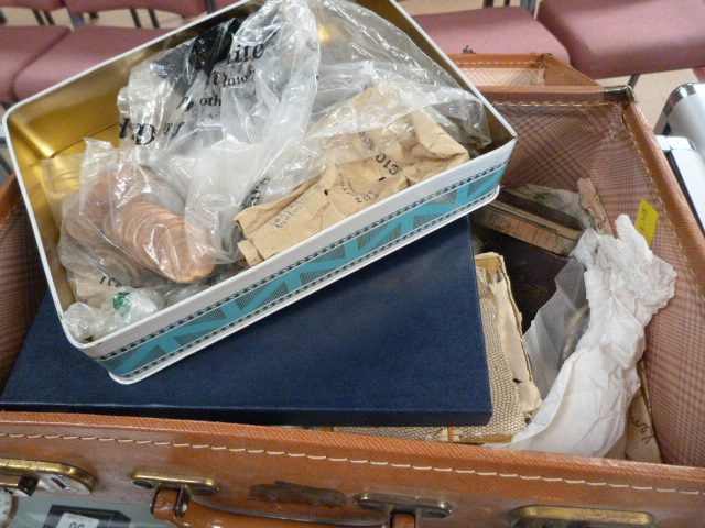 A large quantity of various British coins etc.