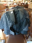 A Black victorian cape