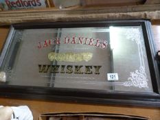A Jack Daniels Whisky mirror