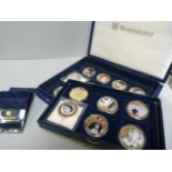 A quantity of mint Westminster collection commemorative coins for the Queens Diamond Jubilee