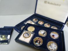 A quantity of mint Westminster collection commemorative coins for the Queens Diamond Jubilee