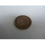 A 1951 penny, minted for the Festival of Britain in Bermuda