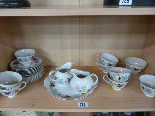 A Royal Doulton part tea service