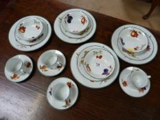 Part Evesham Tea and dinner service