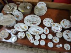 A quantity of Royal Worcester part dinner service