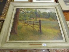 A Mary Padgett oil on board - Morrpark