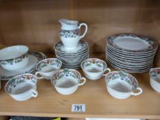 A part Czechoslovakian Tea service