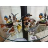 Beswick and Leonardo Bird Ornaments some A/F