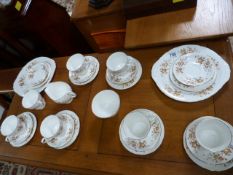 A Colclough part tea set