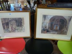 Four William Russell Flint prints