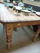 A Pine dining table